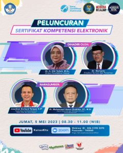 Peluncuran Sertifikat Kompetensi Elektronik